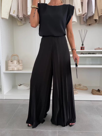 Verena – Elegant Pleated Jumpsuit for Women - Image 6