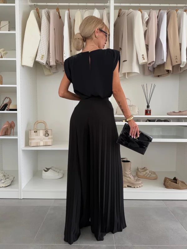 Verena – Elegant Pleated Jumpsuit for Women - Image 5