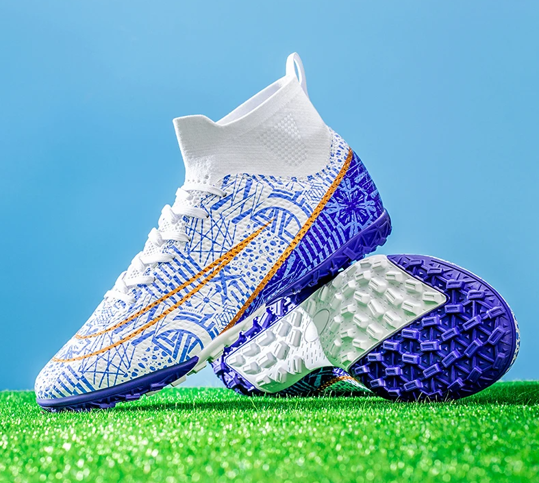 Lucas - Męskie buty piłkarskie z wysoką cholewką