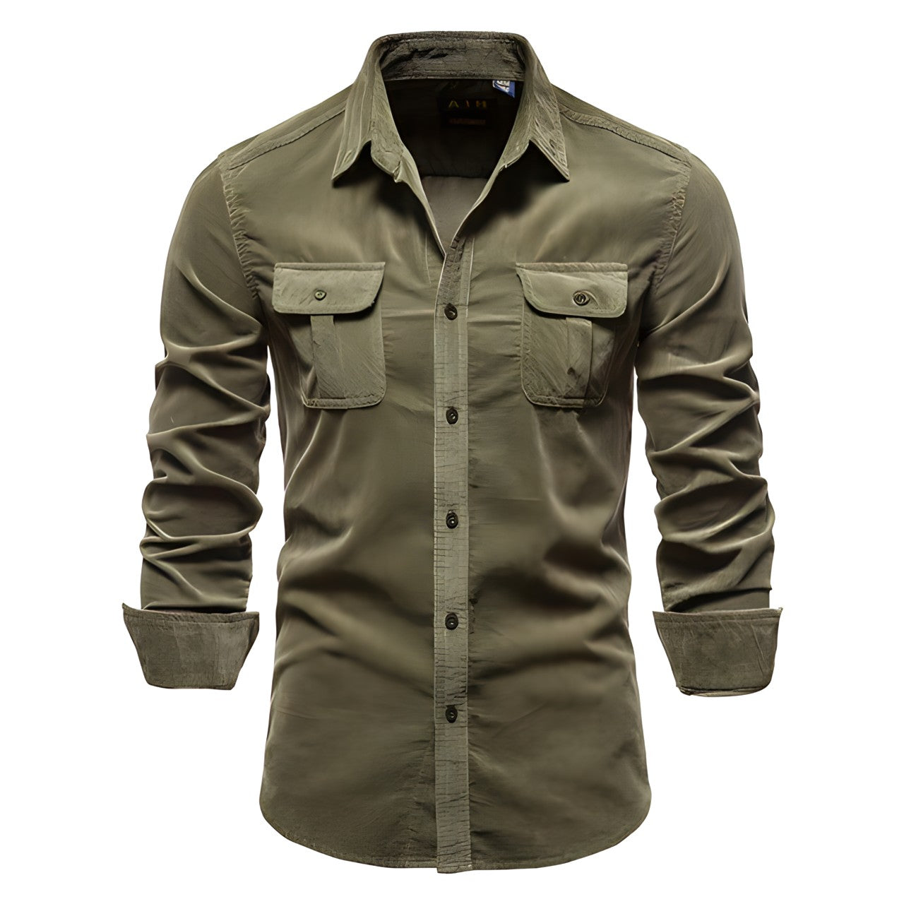 P. legend Overhemd | Casual overhemd voor heren in de kleur Bruin voor heren in stijl geschikt voor alle seizoenen.