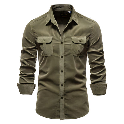P. legend Overhemd | Casual overhemd voor heren in de kleur Bruin voor heren in stijl geschikt voor alle seizoenen.