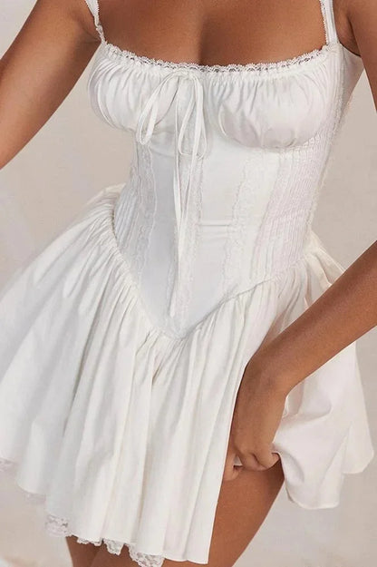 Marie – Short Flared Wedding Guest Dress - Image 13