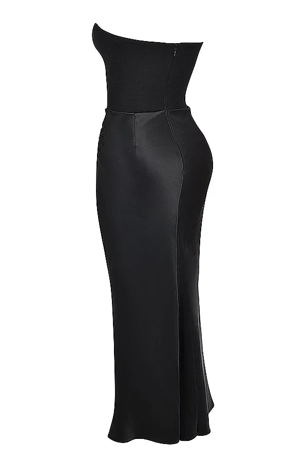 Chloe – Elegant Strapless Maxi Dress - Image 11