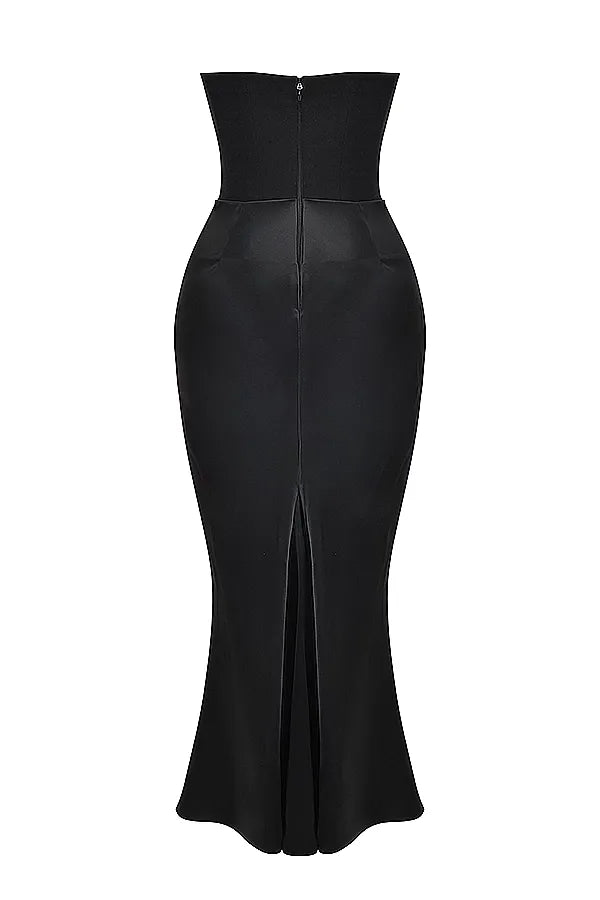 Chloe – Elegant Strapless Maxi Dress - Image 12