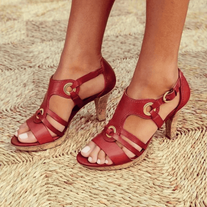 Kerstin – Women Open Toe Heeled Sandals - Image 1