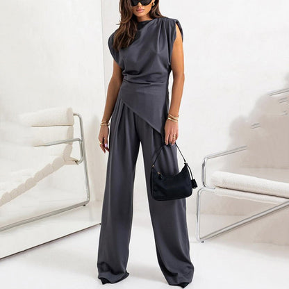 Elvira – Women Stylish Draped Jumpsuit - Image 16