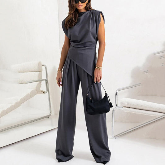 Elvira – Women Stylish Draped Jumpsuit - Image 16