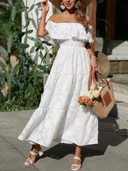 Elvira – Women Floral Print Summer Dress - Image 1