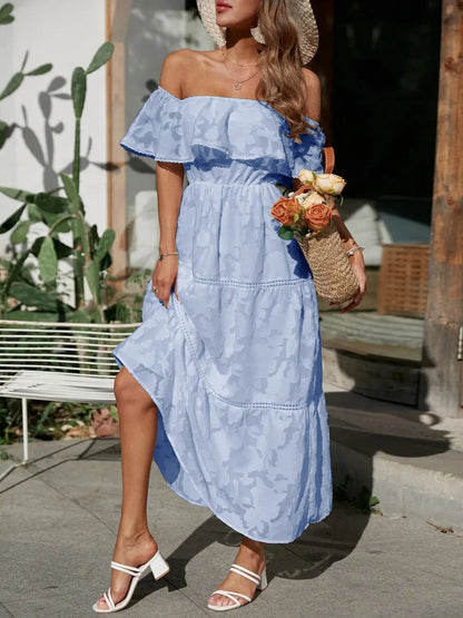 Elvira – Women Floral Print Summer Dress - Image 3